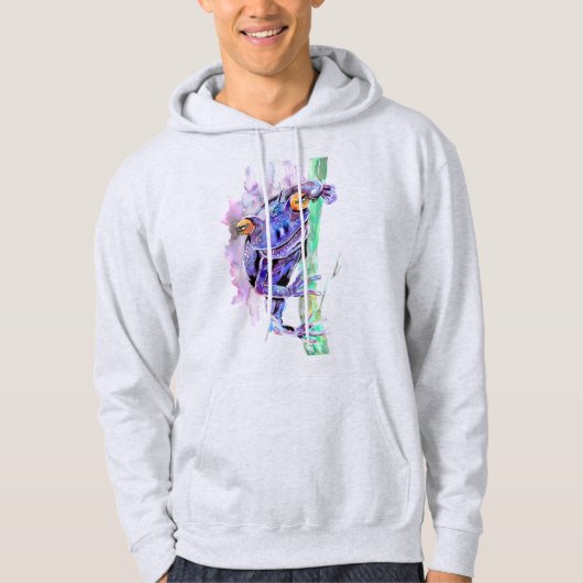 Paarse Kikker Hoodie (Voorkant)