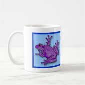 Paarse kikker Mok (Links)