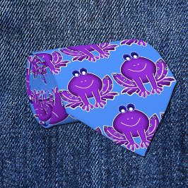 paarse kikkervis-stropdas stropdas