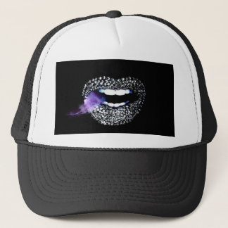 Paarse Kisses Trucker Pet