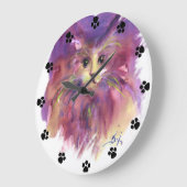 PAARSE KITTEN, CUTE KITTY CAT-PORTRAIT Black Paws Grote Klok (Hoek)