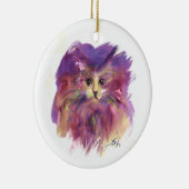 PAARSE KITTEN, KITTY CAT-PORTRAIT KERAMISCH ORNAMENT (Rechts)
