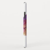 PAARSE KITTEN, KITTY CAT-PORTRAIT, wit Case-Mate iPhone Case (Achterkant/rechts)