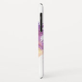 PAARSE KITTEN, KITTY CAT-PORTRAIT, wit Case-Mate iPhone Case (Achterkant/links)