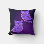 Paarse Kitten Twins 2 Kussen (Voorkant)