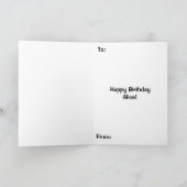 Paarse Kitten Twins Kaart (Binnen)