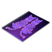 Paarse Kitten Twins Notitieboek (Linkerzijde)