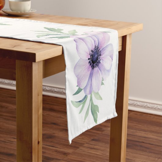 "Paarse klaproos" Korte Tafelloper (Voorbeeld)