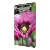 Paarse klaproos mini klembord (Angled2)