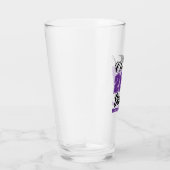 Paarse Klas van 2027 Senior Aangepaste Middelbare Glas (Rechts)