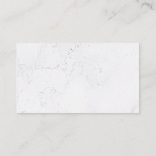 Paarse Klassieke auto Visitekaartje (Achterkant)