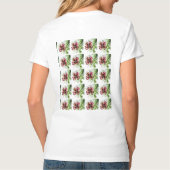 PAARSE KLAVERBLOEM T-SHIRT (Achterkant)