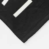 Paarse kleine meisje dochter epilepsie bewustzijn fleece deken (Hoek)