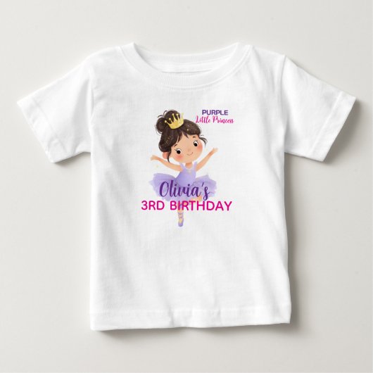 Paarse Kleine Prinsessen Bal (Voorkant)