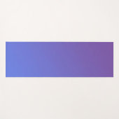 Paarse kleur verloop Yoga Mat (Voorkant (horizontaal))