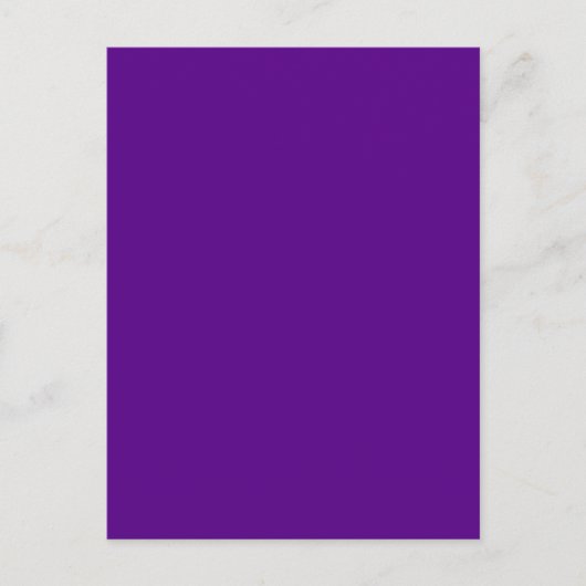 Paarse kleurdecor voor accenten briefkaart (Voorkant)