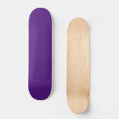 Paarse kleurenskateboard persoonlijk skateboard (Voorkant)