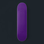 Paarse kleurenskateboard persoonlijk skateboard<br><div class="desc">Paarse platte kleurenskateboard. Vast paars kleurendek schaats</div>