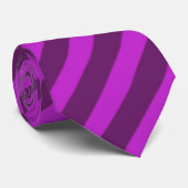 paarse kleurenstrips stropdas (Opgerold)