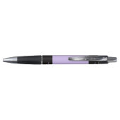 Paarse Kleurpotlood Wrap Monogram Naam Pen (Achterkant)