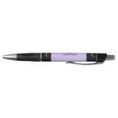 Paarse Kleurpotlood Wrap Monogram Naam Pen (Bodem)
