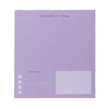 Paarse kleurrijke retro esthetische Gedachten & Id