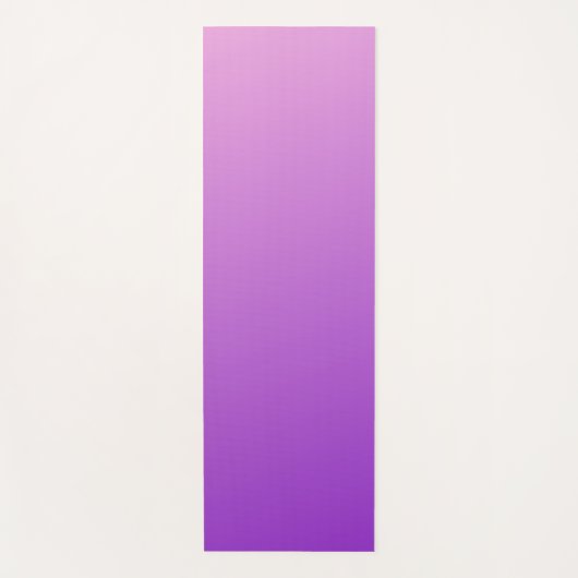 Paarse kleurverloop yogamat (Voorkant)