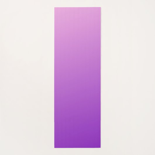 Paarse kleurverloop yogamat (Achterkant)