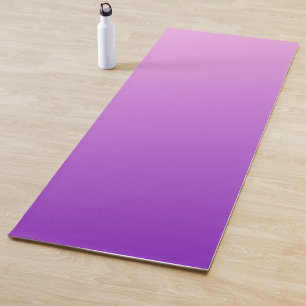 Paarse kleurverloop yogamat