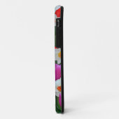 Paarse knollen en witte daffodiltuinen Case-Mate iPhone case (Achterkant/links)