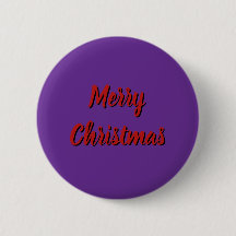 Paarse knop - Prettig kerstfeest