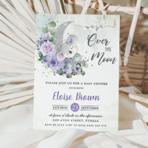 Paarse Koala We zijn over het Baby shower van het 