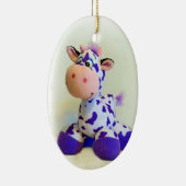 Paarse Koe keramische siervoorwerpen Keramisch Ornament (Rechts)