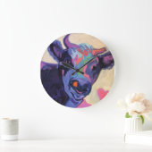 Paarse Koe klok (Huis)