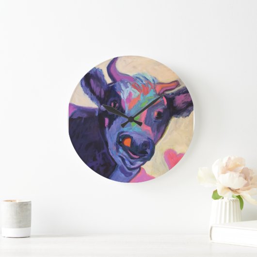 Paarse Koe klok (Huis)