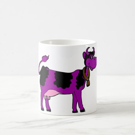 Paarse koe koffiemok (Center)