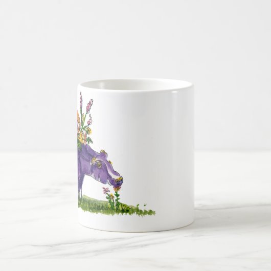 paarse koe koffiemok (Center)