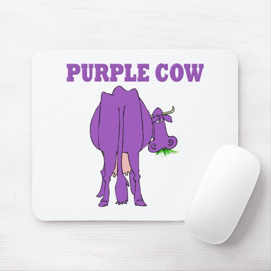 Paarse koe muismat (Met muis)