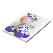 Paarse koe notitieblok (Linkerzijde)