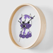 Paarse koe Oversized T-shirt_1 (Hoek)