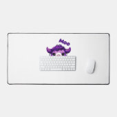 Paarse Koe oversized T-shirt Bureaumat (Keyboard & Muis)