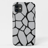 paarse koe print abstract Case-Mate iPhone case (Achterkant)