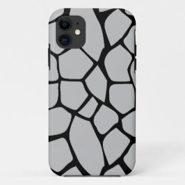 paarse koe print abstract Case-Mate iPhone case