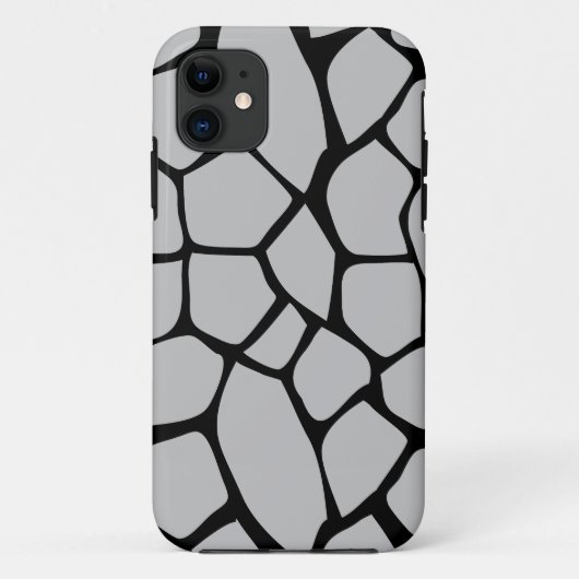 paarse koe print abstract Case-Mate iPhone case (Achterkant)