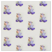 Paarse Koe Stof (Close Up)