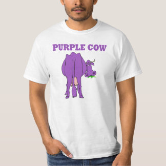 Paarse koe t-shirt