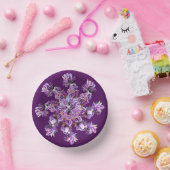 Paarse koffertjes voor soep papieren kommen (Feest)