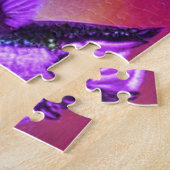 Paarse kolibrie legpuzzel (Zijkant)