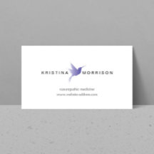 Paarse kolibrie Logo Naturopathes, Gezondheidszorg