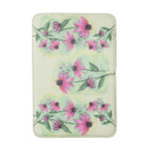 Paarse kone-ventilator badmat (Voorkant Verticaal)